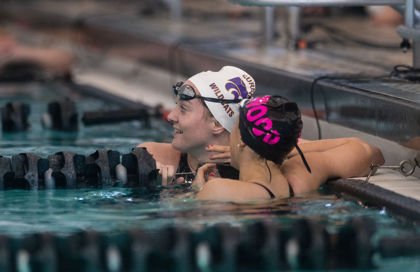 Class 2 girls swimming and diving championships